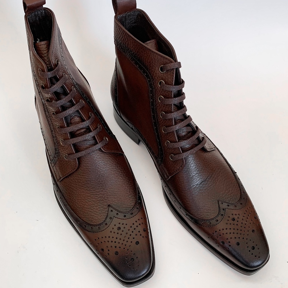 Brown Leather Boots